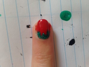 Easy Strawberry Nails Nail Art Design