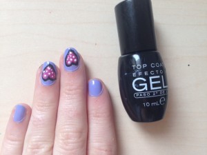 Easy Valentines Day Nail Art Design