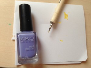 Easy Flower Nail Art 