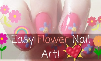 Easy Flower Nail Art