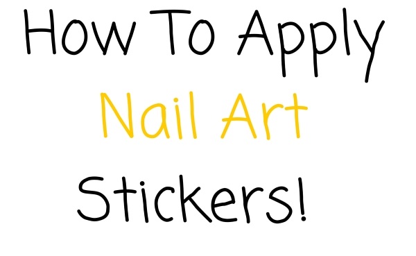 nail art stickers