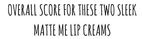 cheap matte me lip cream