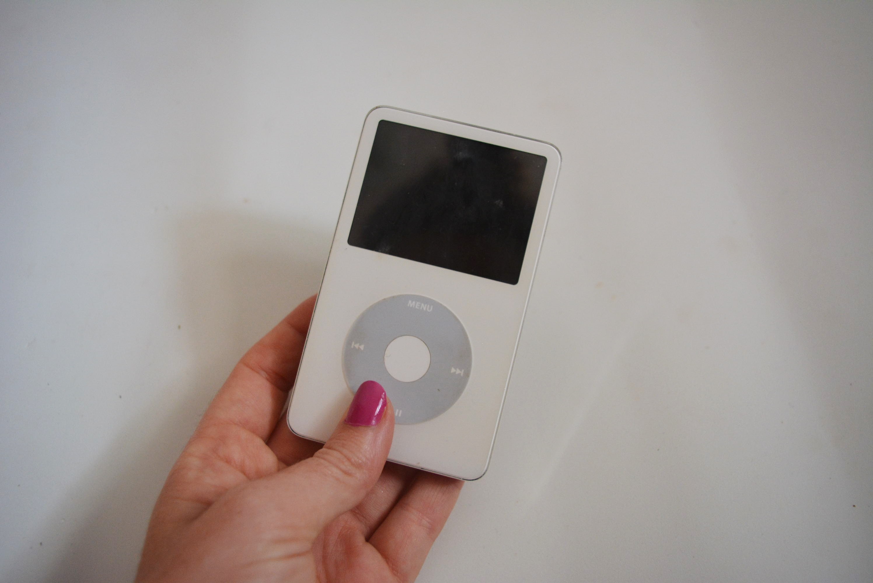 photo of me and ipod classic